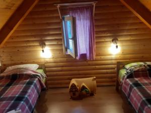 Postel nebo postele na pokoji v ubytování Green House