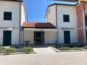 Budova, kde se aparthotel nachází