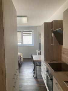 Eldhús eða eldhúskrókur á Andis Reiterstüberl, Rainweg 1 , 9311 Überfeld