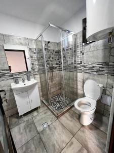 Koupelna v ubytování Casa Simon