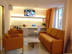 Posezení v ubytování Hotel Tamaro