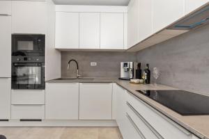Kuchyňa alebo kuchynka v ubytovaní Apartmani Đogaš