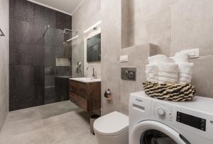 Kúpeľňa v ubytovaní Apartmani Đogaš