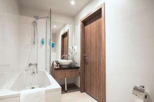 Kúpeľňa v ubytovaní Oxygen Residence + 35 fotografií