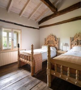 Posteľ alebo postele v izbe v ubytovaní Casa Rural Ulle Gorri