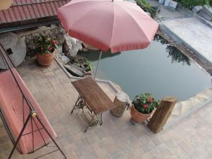 Patio nebo venkovní prostory v ubytování Apartma Caprivi Zavod za razvoj turizma Kočevski rog