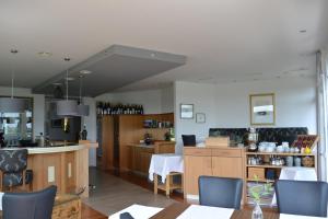 Eldhús eða eldhúskrókur á Hotel Villa Rosa
