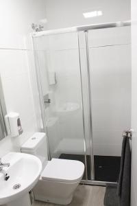 Kúpeľňa v ubytovaní Albergue Logroño Centro