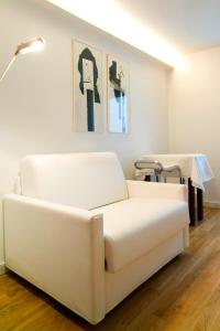 Ένα ή περισσότερα κρεβάτια σε δωμάτιο στο Hotel Simoncini