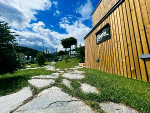 Edificio in cui si trova il campeggio di lusso