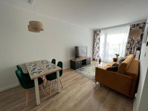 Część wypoczynkowa w obiekcie Villa Neptun - apartament przyjazny zwierzętom