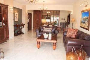 A seating area at Katerina's Luxury Apartment