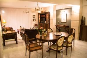 A kitchen or kitchenette at Katerina's Luxury Apartment