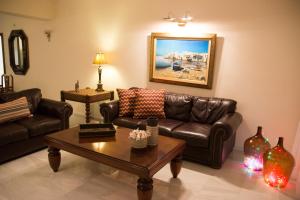 A seating area at Katerina's Luxury Apartment