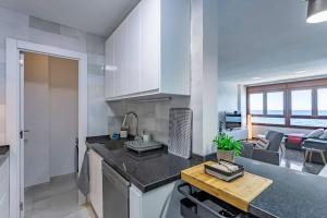 Kuchyňa alebo kuchynka v ubytovaní Apartamento El Palmer