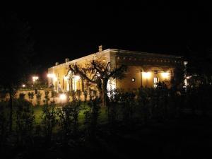 A garden outside Tenuta Orsanese