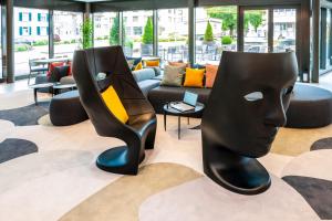 ibis Styles St Margrethen Bodensee的休息区