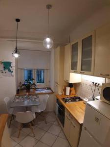 Kuchyň nebo kuchyňský kout v ubytování B10 Baross Apartment