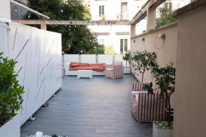 Balkón nebo terasa v ubytování Regina Margherita Suite