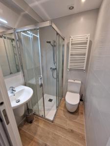 Koupelna v ubytování Beach Break Guesthouse