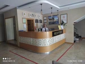 Vstupní hala nebo recepce v ubytování Adana Yukselhan Hotel