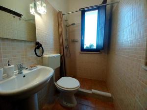 Koupelna v ubytování B&B La Nicchiarica
