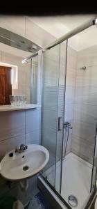 Koupelna v ubytování Villa Rab Robert