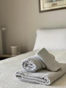 Postel nebo postele na pokoji v ubytování Sottovento B&B