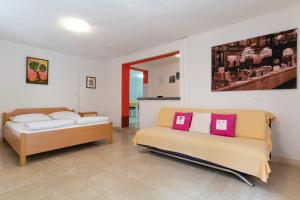 Postel nebo postele na pokoji v ubytování Apartment Milka
