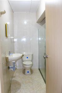 Koupelna v ubytování Hotel Poblado Suite