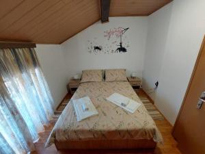 Postel nebo postele na pokoji v ubytování Apartment Mila with Jacuzzi Spa