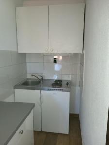 Kuchyň nebo kuchyňský kout v ubytování Vila Jorge