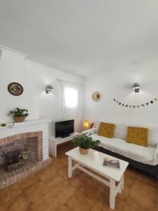 A seating area at Villa Coral