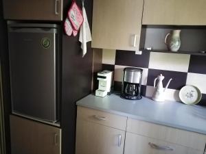 Kuchyň nebo kuchyňský kout v ubytování Ελαιώνας - Solar Energy House
