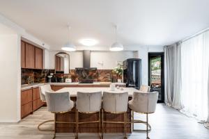 Kjøkken eller kjøkkenkrok på Dubrovnik Retreat Apartment