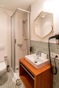 Cityhotel Trumer Stube tesisinde bir banyo