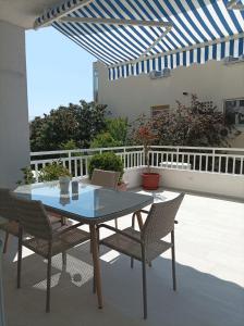 Balkón alebo terasa v ubytovaní LUXURY APARTMENT MEJE