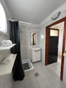 Koupelna v ubytování SML Apartments 1