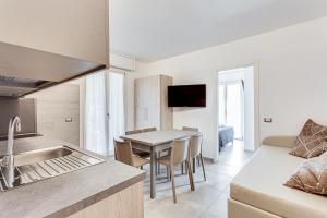 TV a/nebo společenská místnost v ubytování Hotel Riz