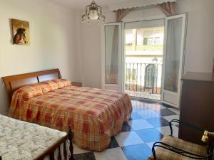Cama o camas de una habitación en Casa Nati