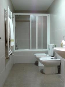 Łazienka w obiekcie Apartamento Rural Arluzepe