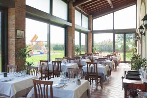 Restaurace v ubytování Hotel Alla Corte dei Bicchi