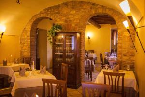 Restaurace v ubytování Hotel Alla Corte dei Bicchi