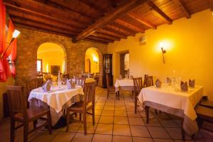 Restaurace v ubytování Hotel Alla Corte dei Bicchi