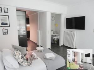 TV a/nebo společenská místnost v ubytování My Sweet Home BnB North