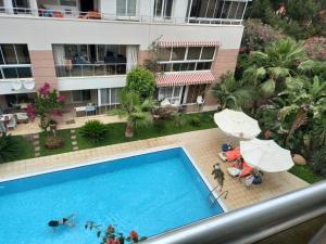 Výhled na bazén z ubytování Kemer Sultan Homes Classic nebo okolí