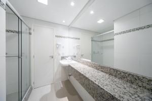 Ένα μπάνιο στο Hotel Laghetto Moinhos