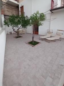 Patio alebo iná vonkajšia časť ubytovania Casa vacanze Blu Taormina