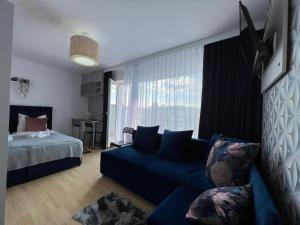 Posteľ alebo postele v izbe v ubytovaní S&M Villa Kolobrzeg