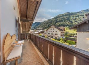 a balcony with a view of the mountains at Gabriel in Ortisei